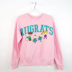 NICKELODEON RUGRATS PINK LONG-SLEEVE SWEATSHIRT